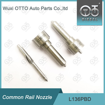 L136PBD Delphi Common Rail Nozzle For Injectors R02501Z / EJBR03001D / 00403Z 33800-4X900